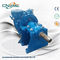 Pompa dei residui allineata gomma blu di colore per l'estrazione mineraria e minerali con la ventola di gomma
