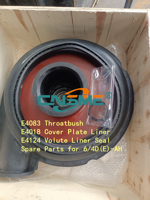 Fodera E4018 E4124 EAC del coperchio delle parti della pompa dei residui di Throatbush E4083